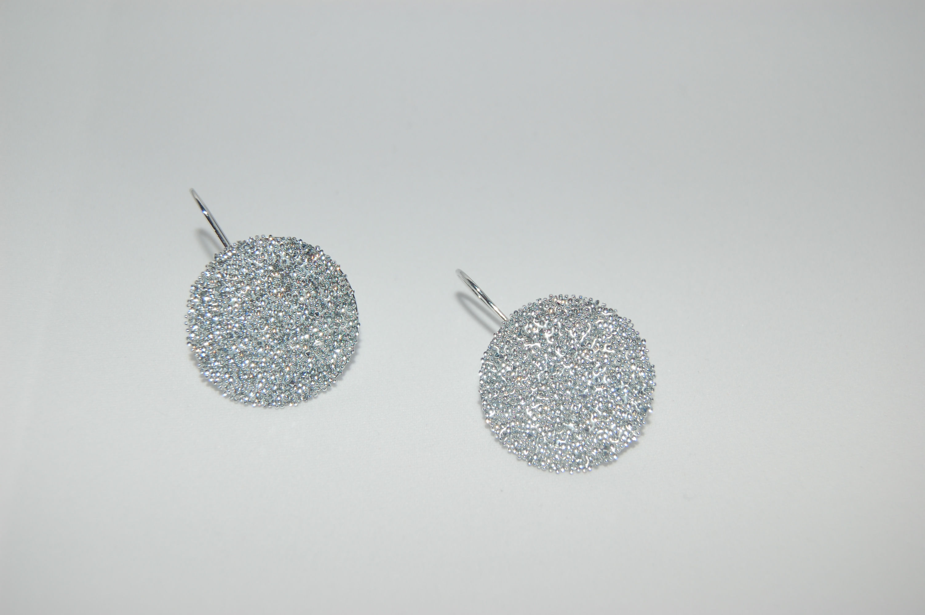 Boucles d'oreilles  Crystal fabric 24mm  Swarovski