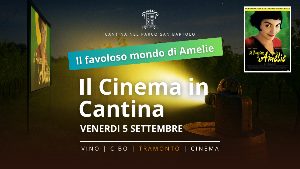Il Cinema in Cantina - 5 Settembre