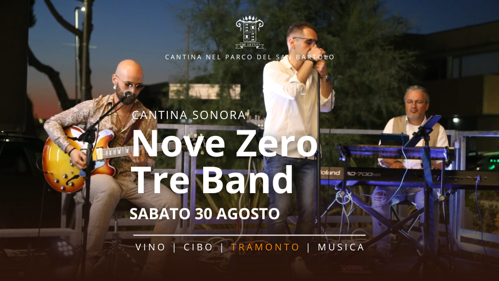 Nove Zero Tre - Concerto con aperitivo - 30 Agosto