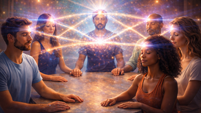 Irradiações na reunião mediúnica