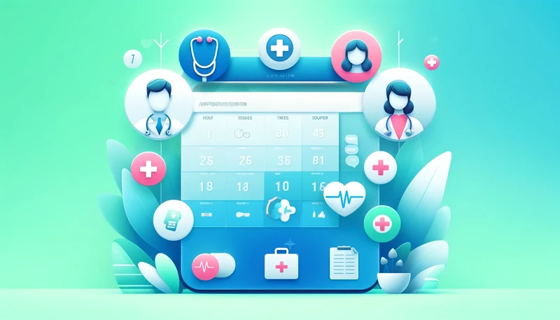 7 Dias de UI Design para um Aplicativo de Agendamento em Clínica Médica