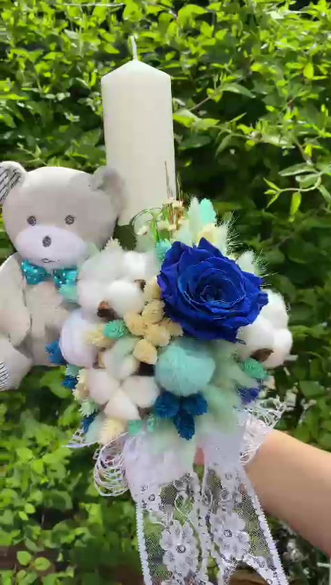 Miniatură: Lumanare botez - Cod: Botez100