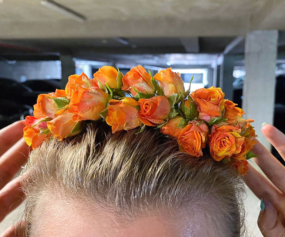 Miniatură: Coronita de flori - Cod: Nunta210