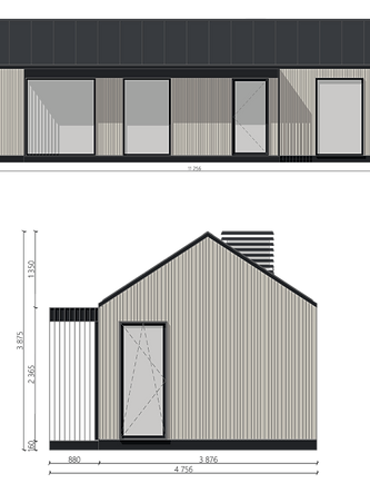 Grundrissplan 37 m2