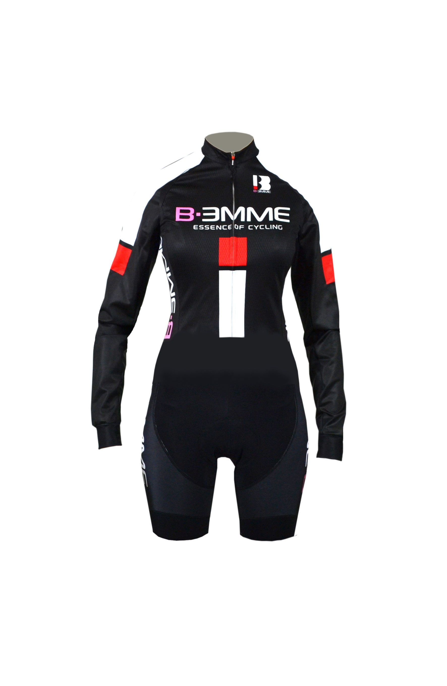 WOMEN L/S SKINSUIT BIEMME CUSTON CYCLING