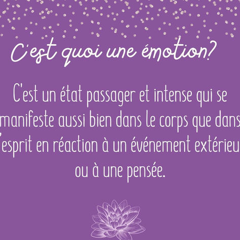 Mes 6 émotions GPS