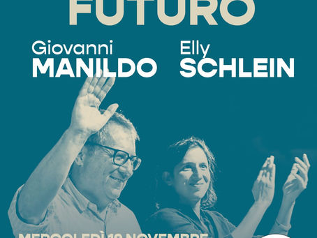 Elly Schlein a Mestre mercoledì 19 novembre