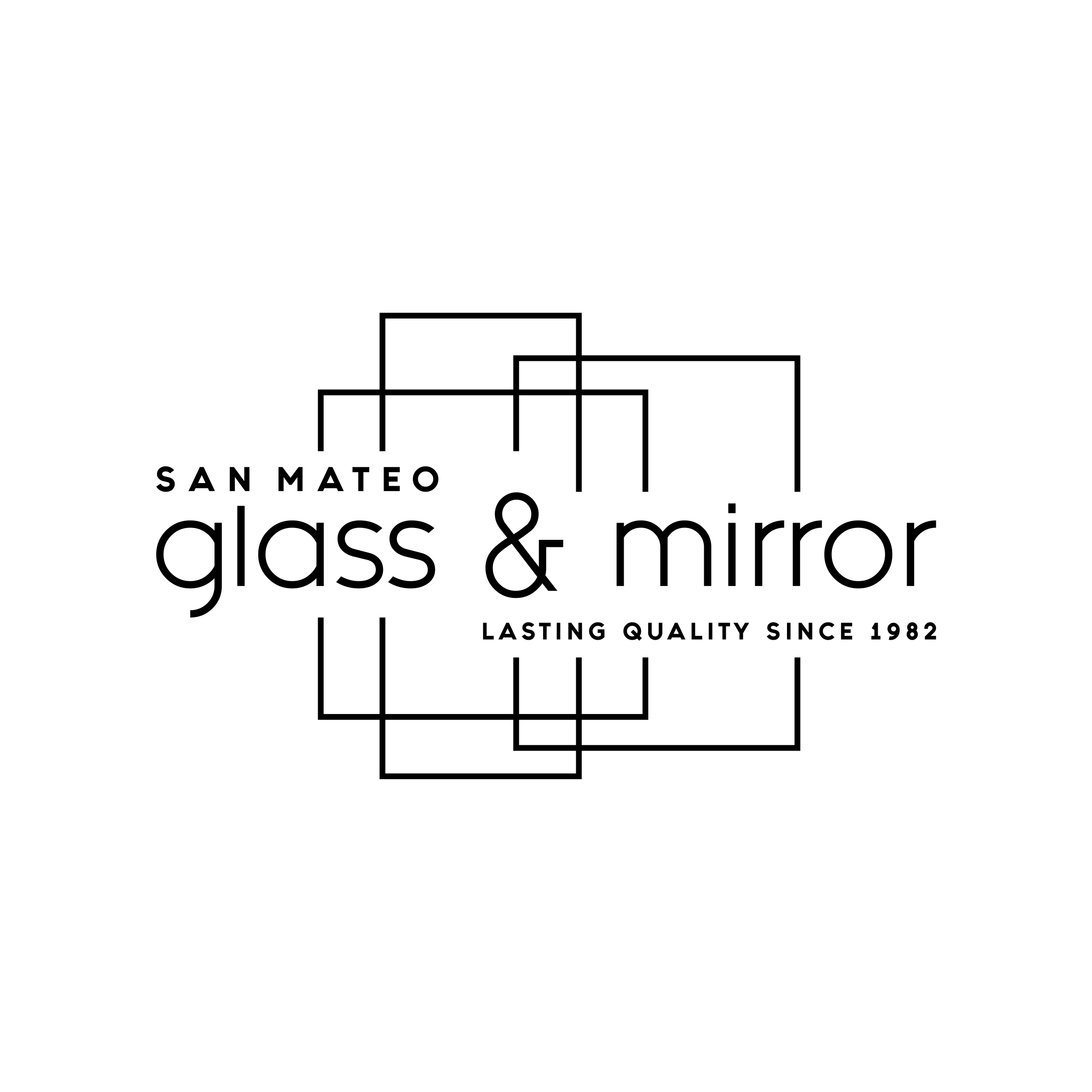 San Mateo Glass logo
