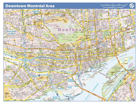 New Print on Demand Products: Compact Downtown Maps by Lucidmap
