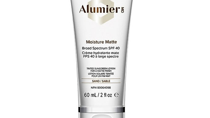 AlumierMD Moisture Matte Broad Spectrum (Sand) SPF 40 60ml
