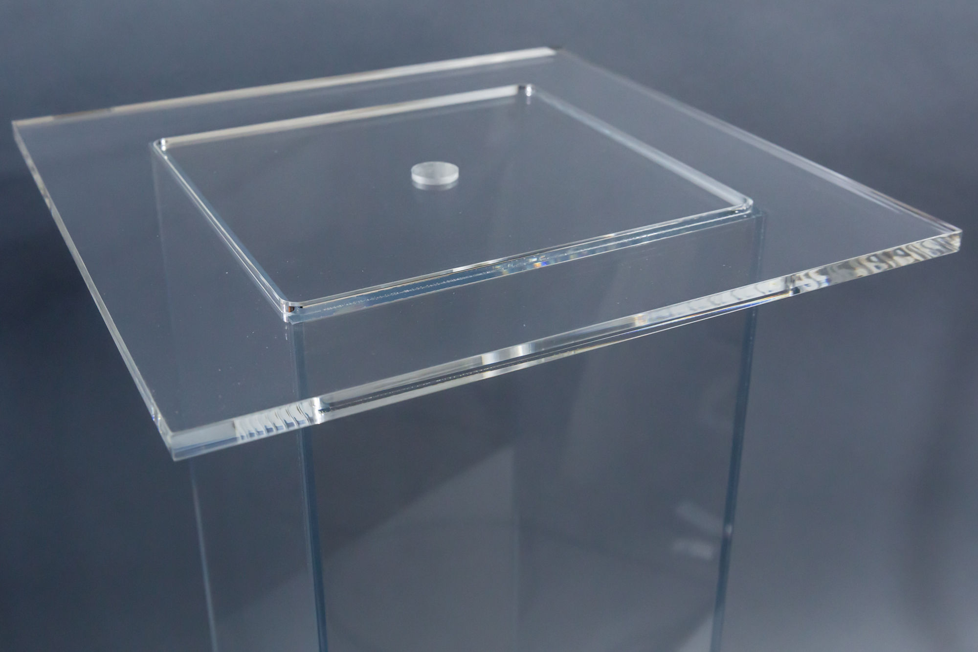 Acrylic "Column" Pedestals