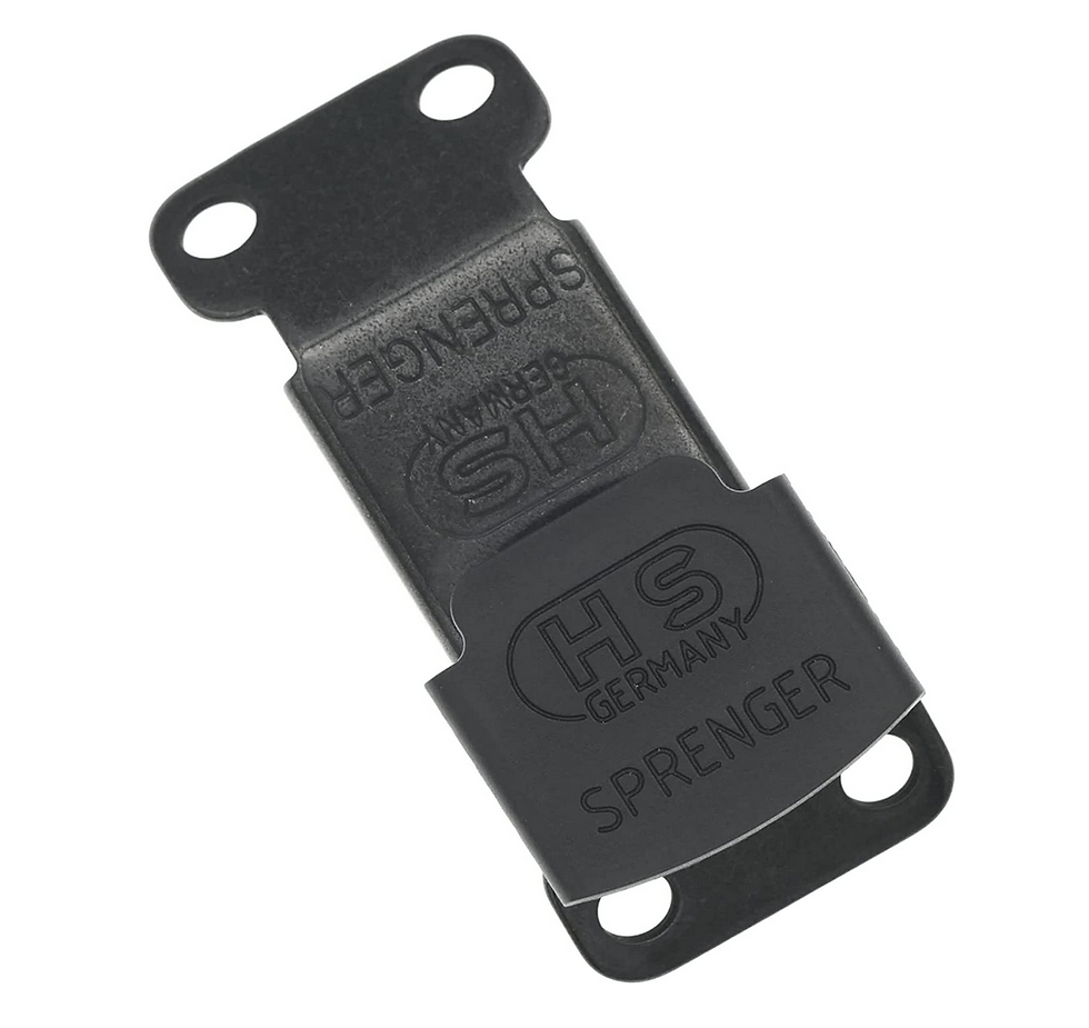 Herm Sprenger Click Lock Black Stainless