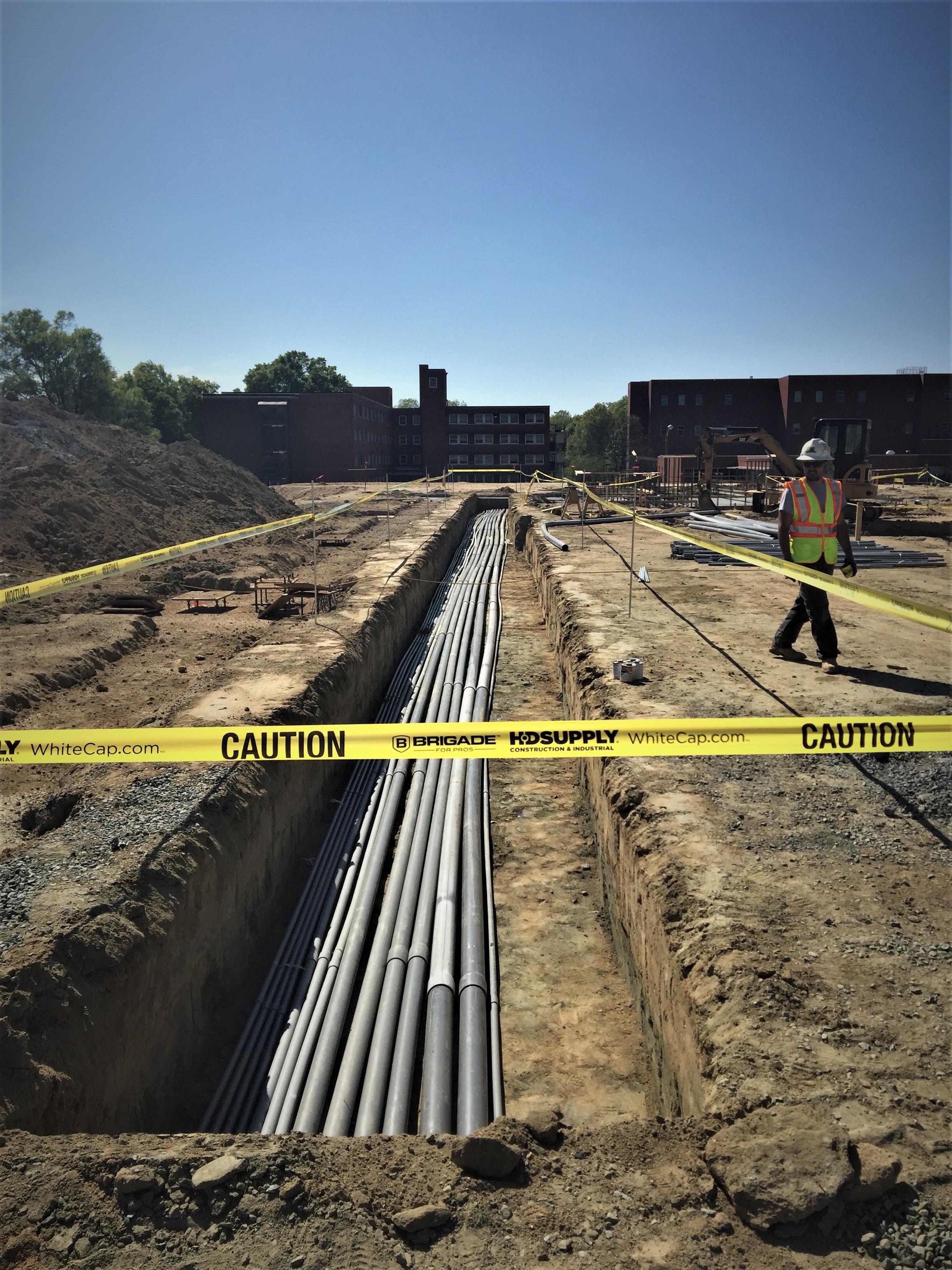 Underground Utility Installation, Duct Banks, Vaults, Manhole Conduit