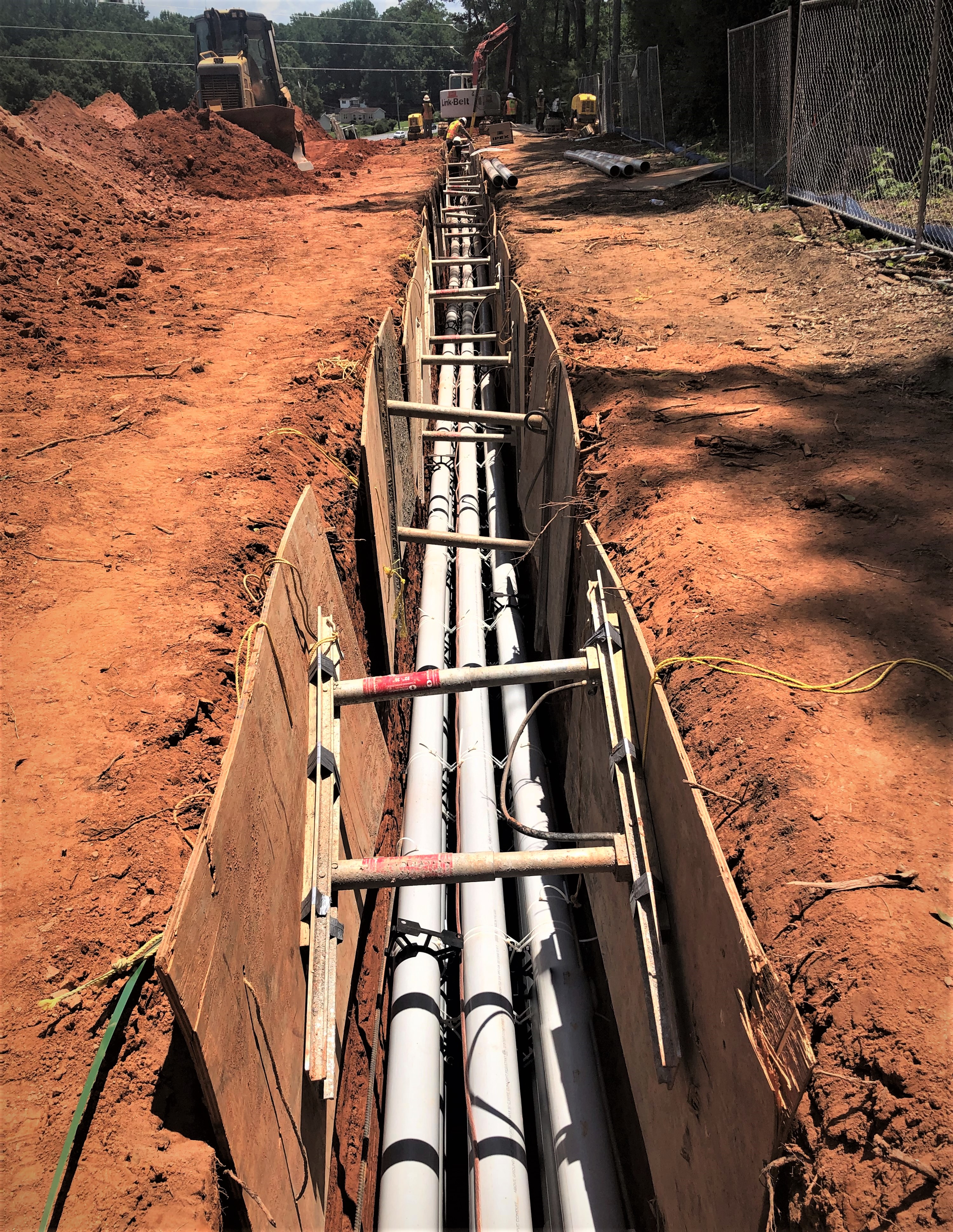 Underground Utility Installation, Duct Banks, Vaults, Manhole Conduit