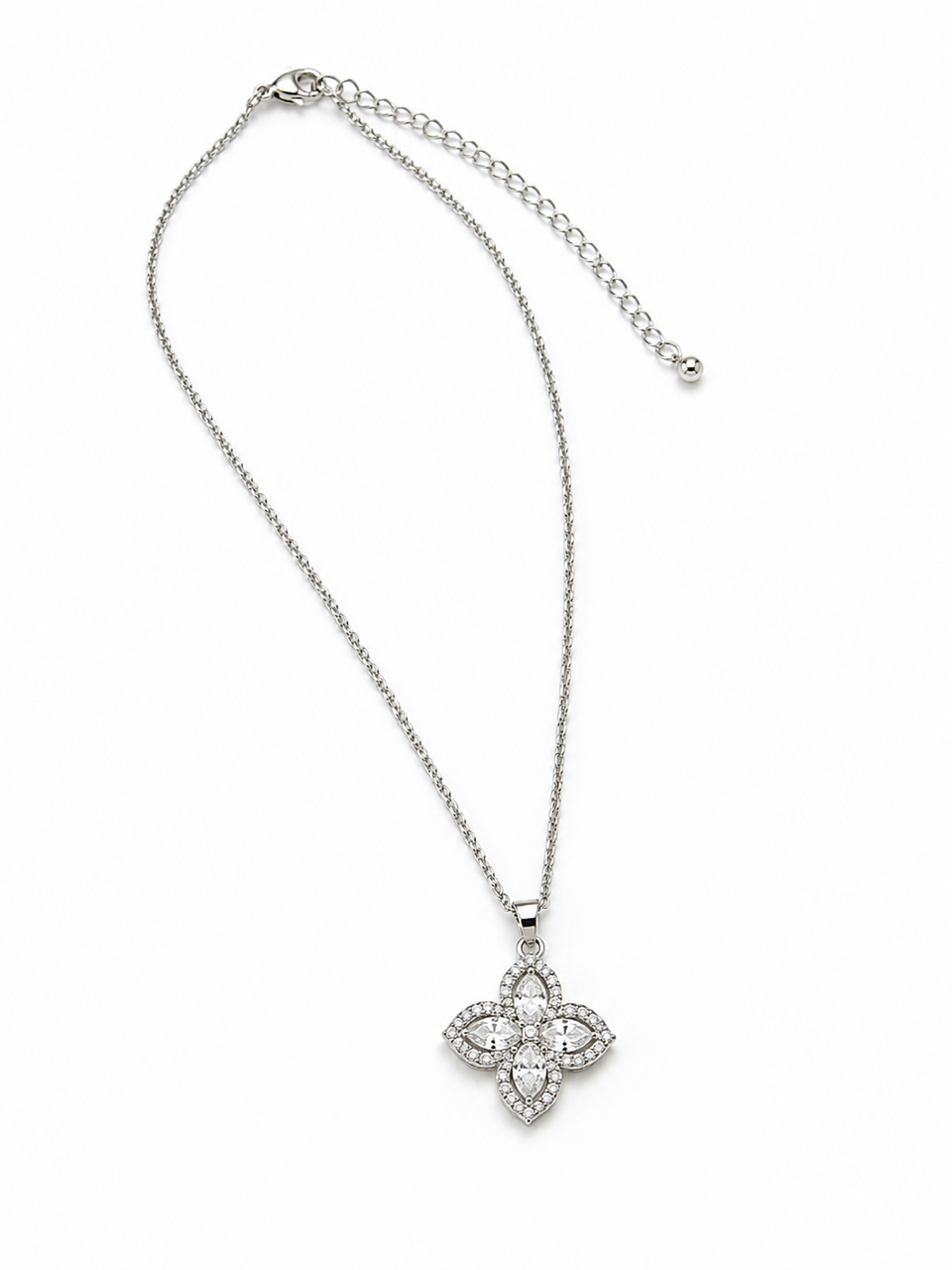Thumbnail: Crystal Bloom Necklace