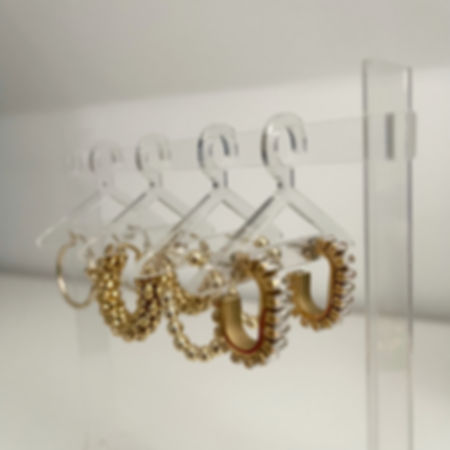 8 Hanger Earring Storage Rack