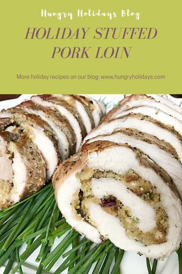 Holiday Stuffed Pork Loin