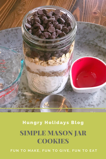 Simple Mason Jar Cookies