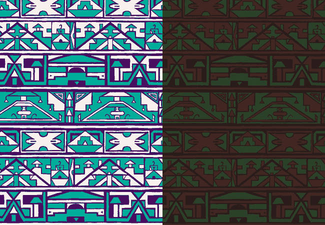 “Ndebele” textile for sureshot S/S ’04