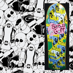 9. Insane x Brand X Sean Goff deck artwork