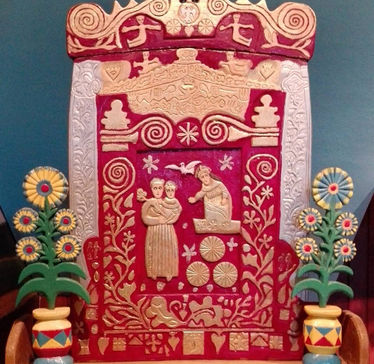 domowy ołtarzyk ludowy