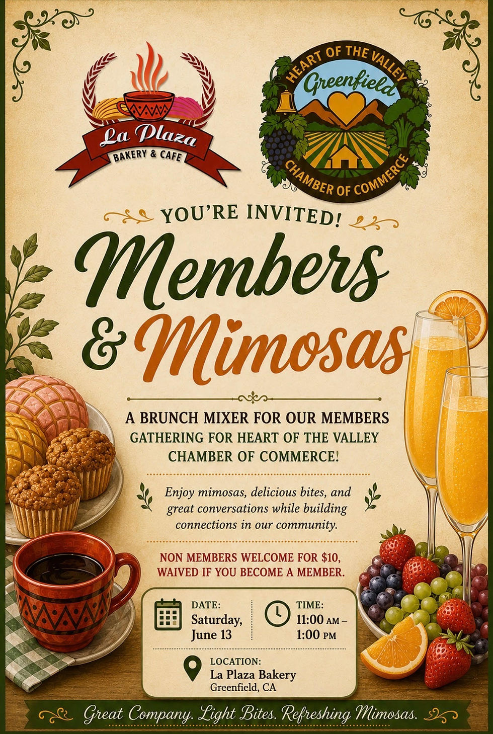 Members & Mimosas