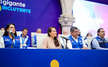 GOBIERNO DE AGS - TERE JIMÉNEZ Y AURORA JIMÉNEZ PRESENTAN “EL GIGANTE INCLUYENTE” PARA ABRIR MÁS OPORTUNIDADES A PERSONAS CON DISCAPACIDAD
