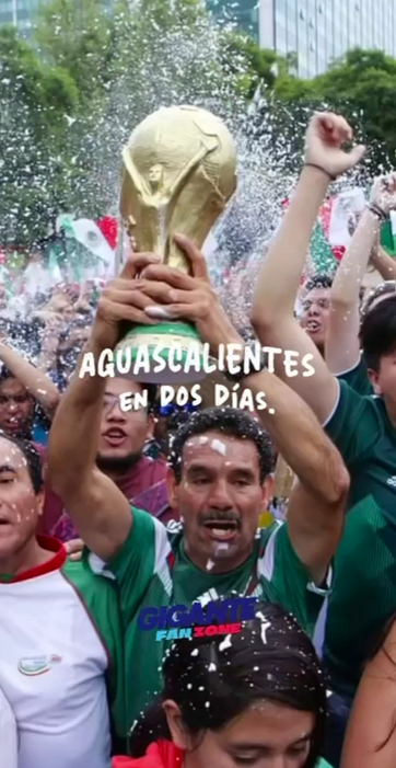 GOBIERNO DE AGS - VEN A VIVIR EL PARTIDO INAUGURAL MÉXICO VS SUDÁFRICA EN LAS PANTALLAS GIGANTES DE PLAZA PATRIA E ISLA SAN MARCOS