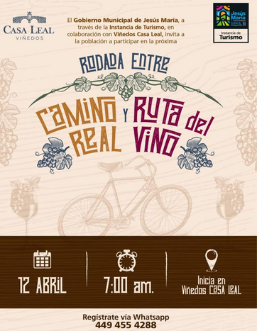 JM - ¡RODADA ENTRE CAMINO REAL Y RUTA DEL VINO! 