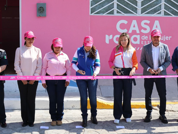 SEGURIDAD - FISCAL GENERAL MANUEL ALONSO GARCÍA ACOMPAÑA LA APERTURA DE LA NUEVA CASA ROSA EN SAN JOSÉ DE GRACIA