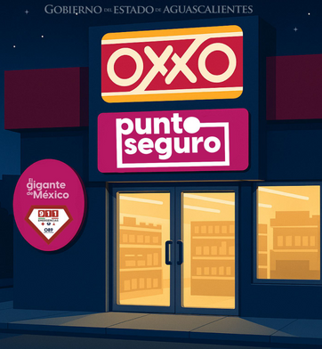 GOBIERNO DE AGS - LOS OXXOS DE AGUASCALIENTES AHORA SON PUNTOS SEGUROS PARA MUJERES, NIÑAS Y NIÑOS