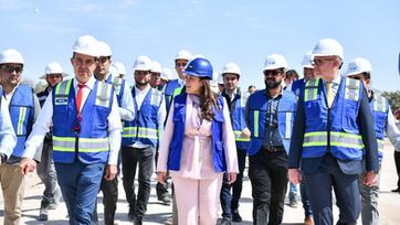 GOBIERNO DE AGS - SUPERVISA TERE JIMÉNEZ AVANCES DEL NUEVO PARQUE INDUSTRIAL SAN MARCOS VALLEY