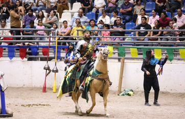 GOBIERNO DE AGS - VIVE EL ESPECTÁCULO MEDIEVAL, UNA AVENTURA DE OTRA ÉPOCA EN LA FERIA INTERNACIONAL DEL CABALLO