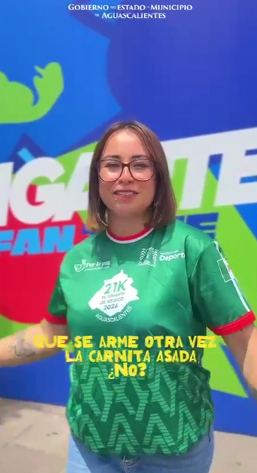 GOBIERNO DE AGS - ¡OTRA VEZ SE ARMA LA CARNITA ASADA EN LA GIGANTE FAN ZONE DE LA PLAZA PATRIA! 