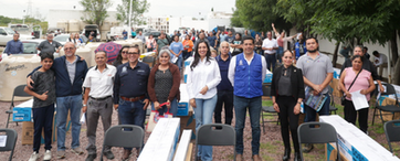 MUNICIPIO DE AGS - SUMA ESFUERZOS LEO MONTAÑEZ Y CONGREGACIÓN MARIANA TRINITARIA CON APOYOS A LAS FAMILIAS DE AGUASCALIENTES