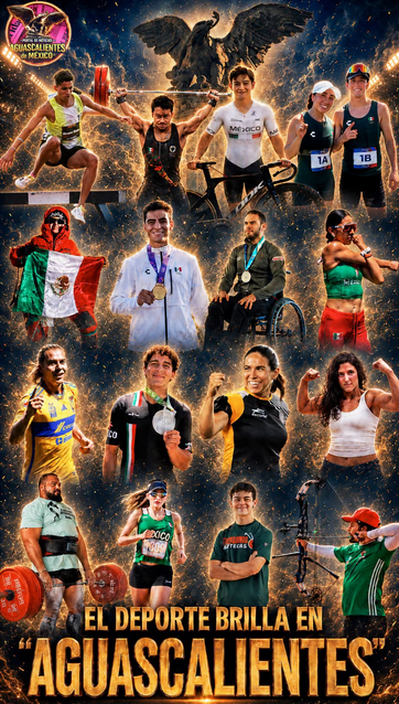 DEPORTE - DEPORTISTAS DE AGUASCALIENTES BRILLANDO EN EL MUNDO