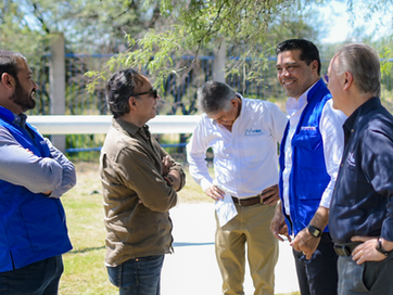 MUNICIPIO DE AGS - LEO MONTAÑEZ PONE EN MARCHA NUEVO POZO EN LOMAS DEL PICACHO
