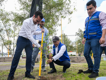 MUNICIPIO DE AGS - REALIZA MUNICIPIO DE AGUASCALIENTES ARBORIZACIÓN EN CANAL INTERCEPTOR