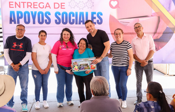CALVILLO - CALVILLO ENTREGA VALES Y DESPENSAS PARA FORTALECER EL APOYO A LAS FAMILIAS Y LA ECONOMÍA LOCAL