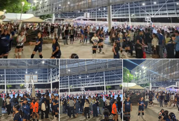DEPORTE - IMPRESIONANTE. TORNEO DE VOLLEY LLENO HOY EN AGUASCALIENTES. LAS GIGANTES PRESENTES