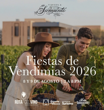 TURISMO - ESTE FIN DE SEMANA, DÉJATE SORPRENDER POR LA MAGIA DE LAS VINICOLAS EN VINÍCOLA SARMIENTO