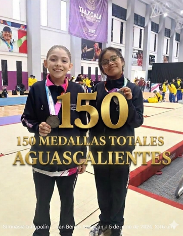 DEPORTE - 150 MEDALLAS TOTALES AGUASCALIENTES