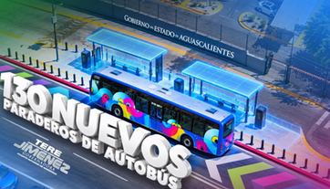 GOBIERNO DE AGS - ESTAMOS CONSTRUYENDO 130 NUEVOS PARADEROS DE AUTOBÚS EN EL TERCER ANILLO