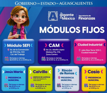 GOBIERNO DE AGS - LA SECRETARÍA DE FINANZAS ACERCA SERVICIOS A TODA LA POBLACIÓN