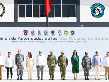 GOBIERNO DE AGS - TERE JIMÉNEZ SE REÚNE CON GOBERNADORES DE LA REGIÓN CENTRO-OCCIDENTE; REFORZARÁN LA SEGURIDAD