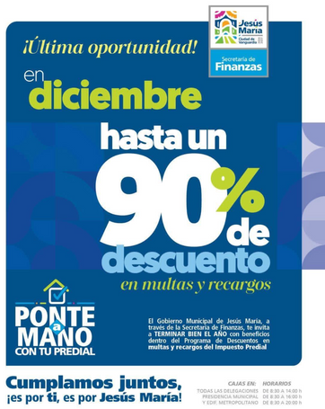 JM - APROVECHA LOS DESCUENTOS DE DICIEMBRE