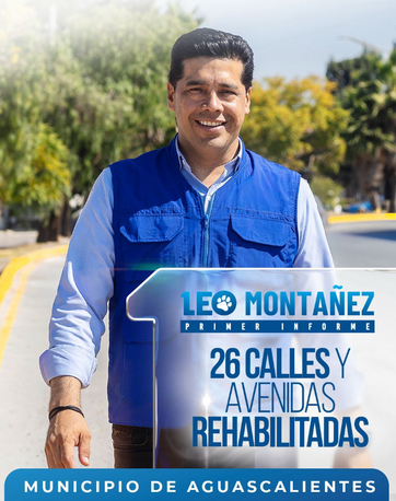 MUNICIPIO DE AGS - SE ESTÁN REHABILITANDO LAS CALLES DE AGUASCALIENTES PARA QUE CADA TRAYECTO SEA MÁS SEGURO Y TRANQUILO.