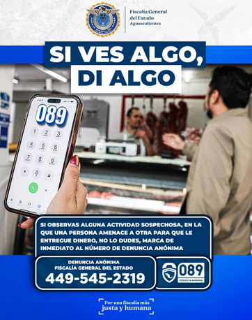 SEGURIDAD - SI VES ALGO, DI ALGO