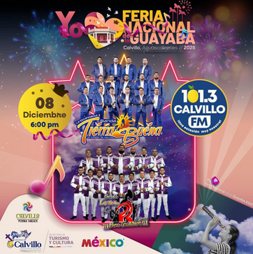 CALVILLO - FESTIVAL DE LA RADIO CALVILLO FM LLEGA AL TEATRO DEL PUEBLO DE LA FERIA NACIONAL DE LA GUAYABA 2025