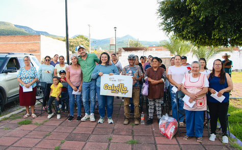 CALVILLO - ENTREGA DE APOYOS SOCIALES EN CALVILLO FORTALECE LA ECONOMÍA FAMILIAR Y GARANTIZA ALIMENTACIÓN DE CALIDAD